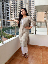 Grey Cotton Kurti